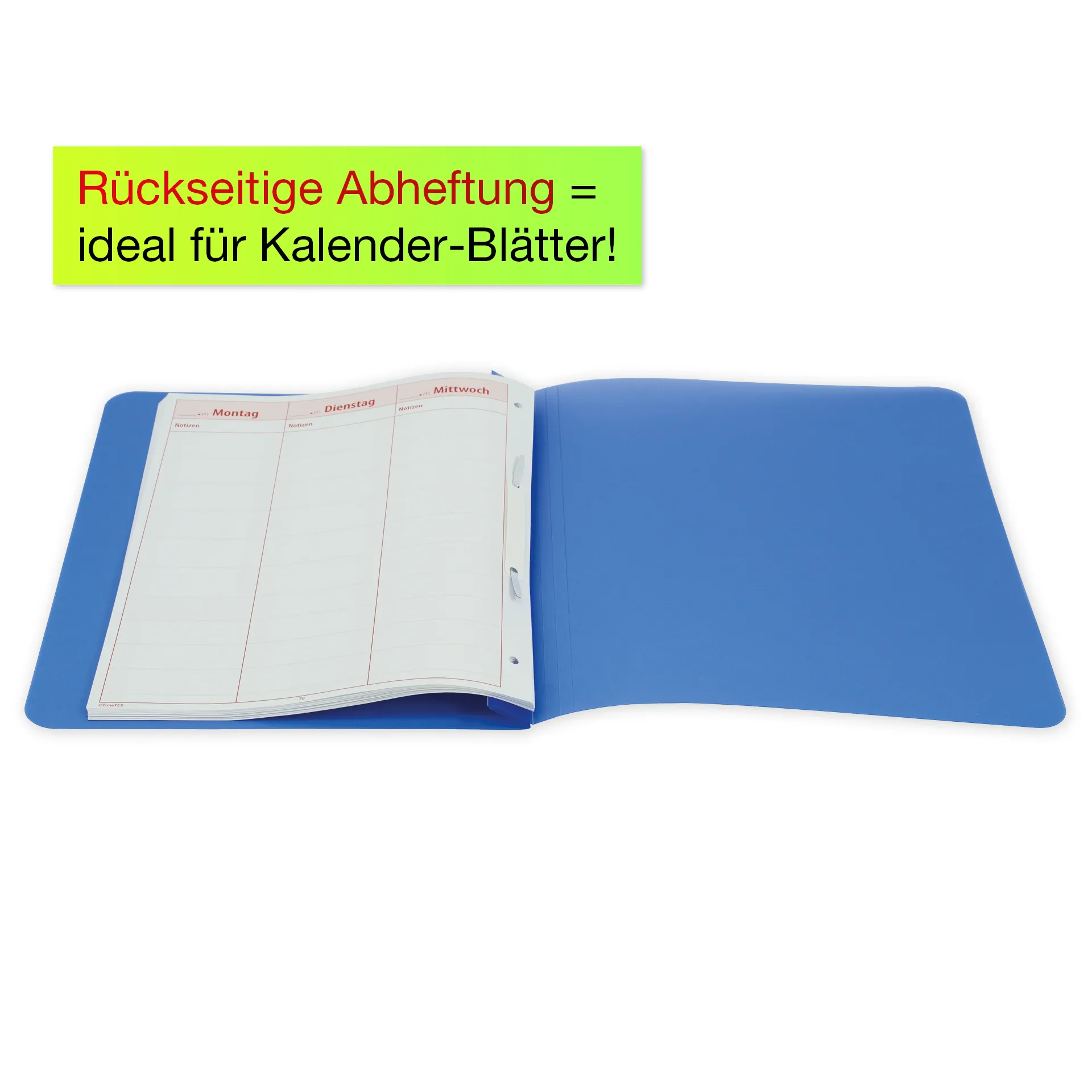 Schnellhefter „Rückwärts“ 10-tlg., farbig sortiert 