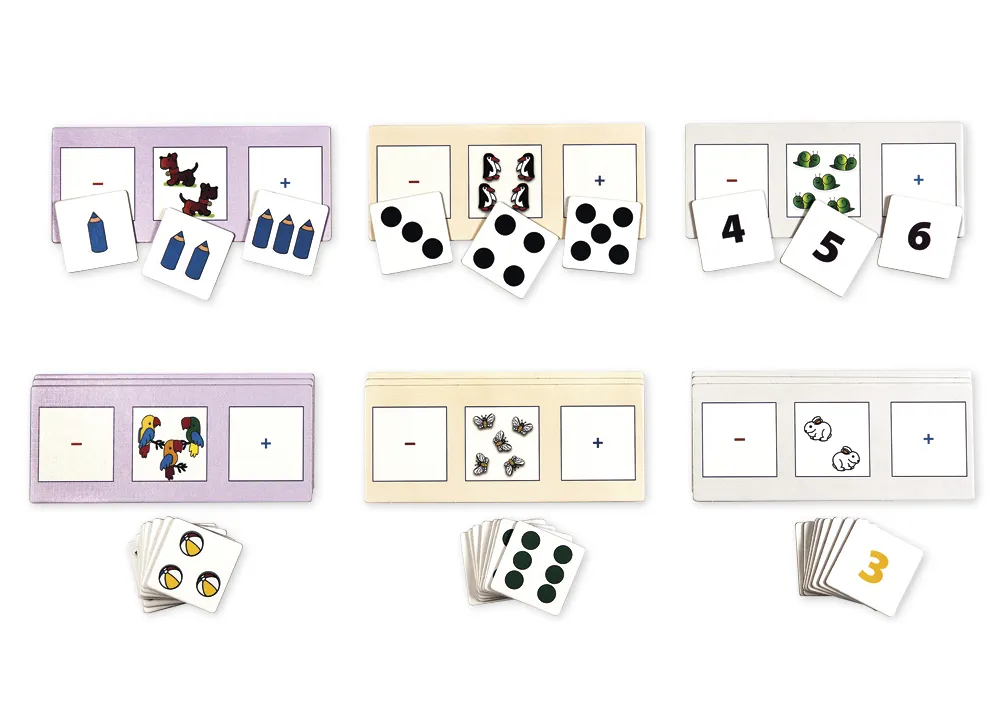 Lernspiel "Einer mehr - Einer weniger", 48-tlg.