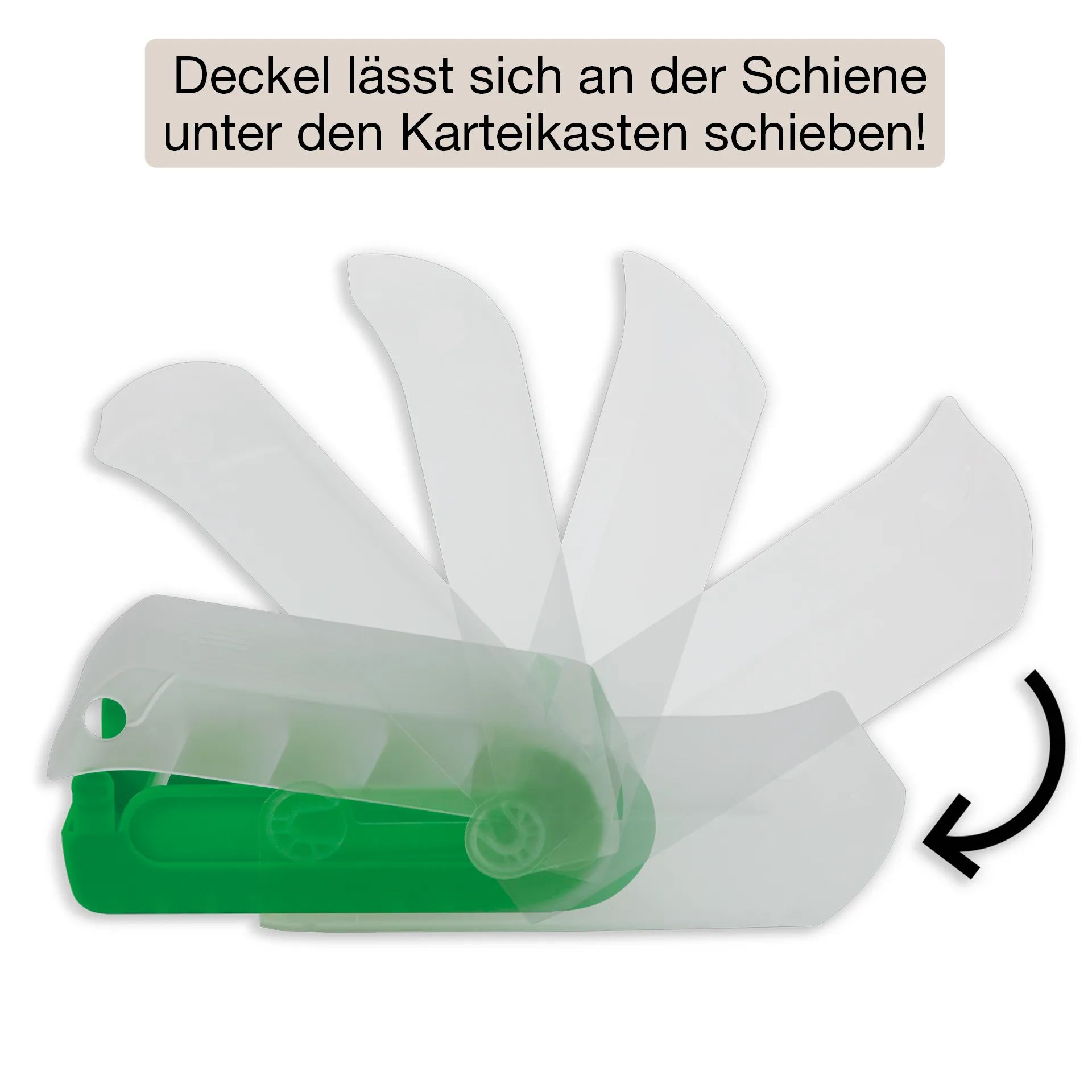 Karteikasten für A8 Kunststoff