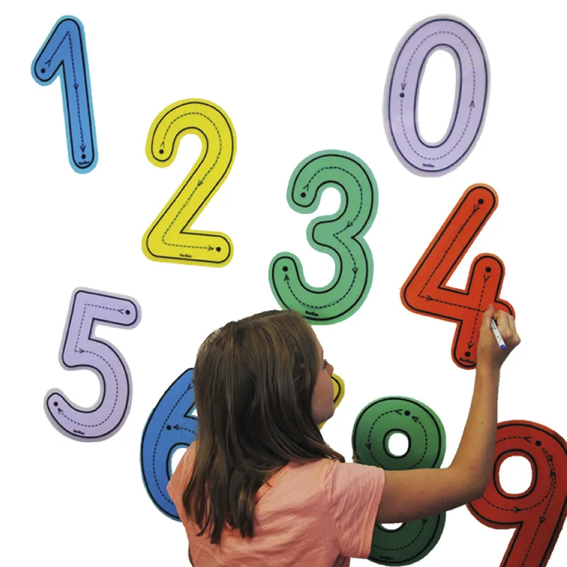 Zahlen zum Nachfahren, 21-tlg.