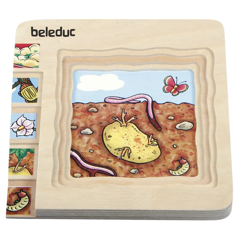 beleduc Schichten-Puzzle "Kartoffel", 30-tlg.