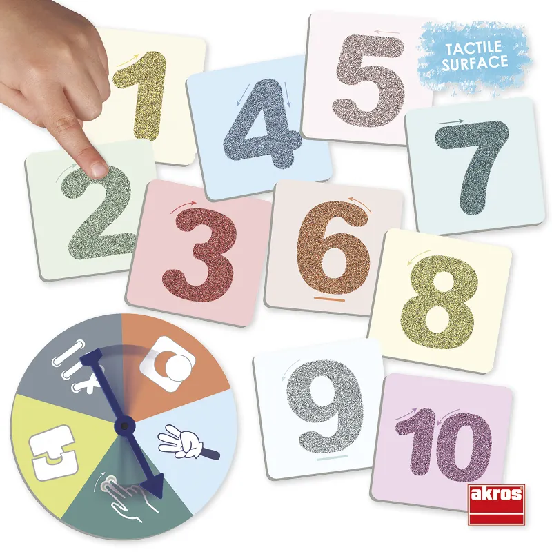 Lernspiel "Die Zahlen von 1 bis 10 spielerisch erfassen", 62-tlg.