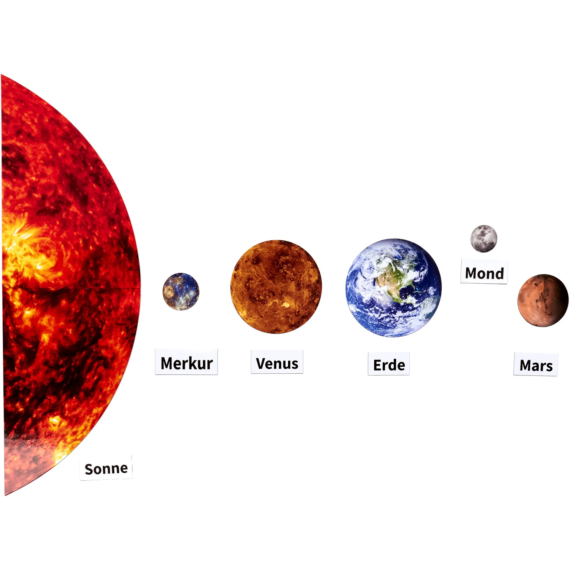 Hagemann Planeten und Sonnensystem magnetisch, 73-tlg.