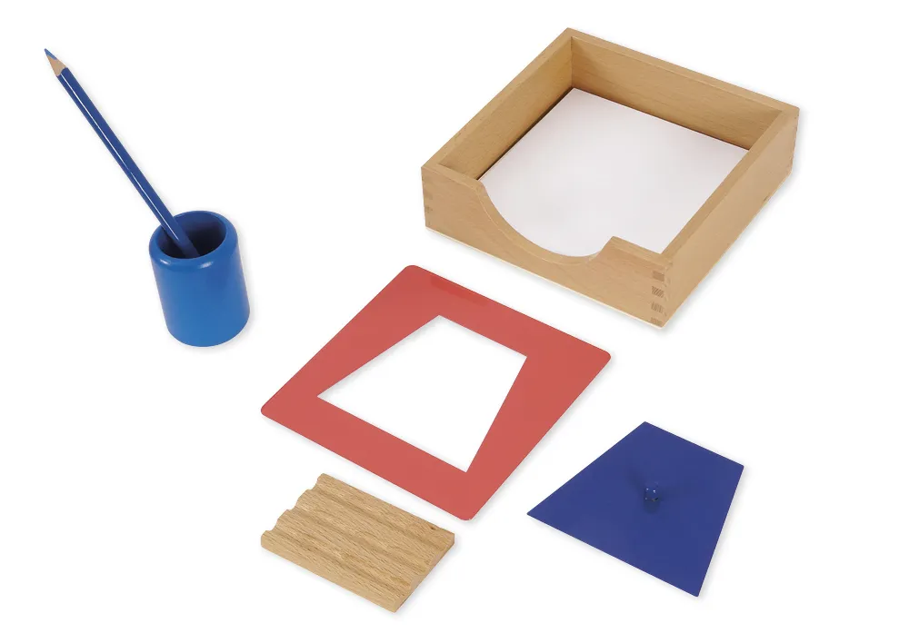 TimeTEX Ablage für 3 Bleistifte "Montessori Premium"