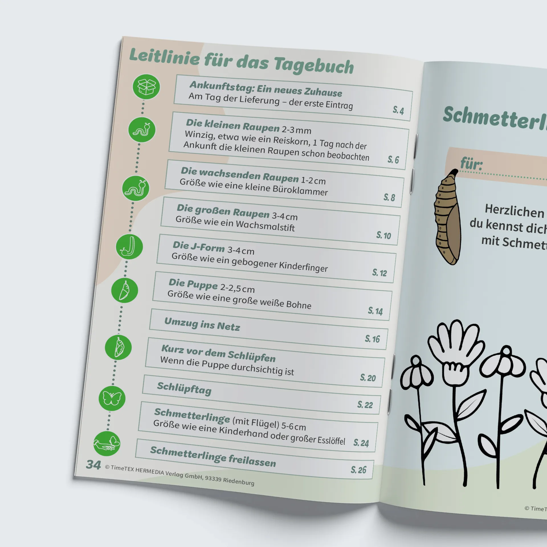 Hagemann Schmetterlings-Tagebuch