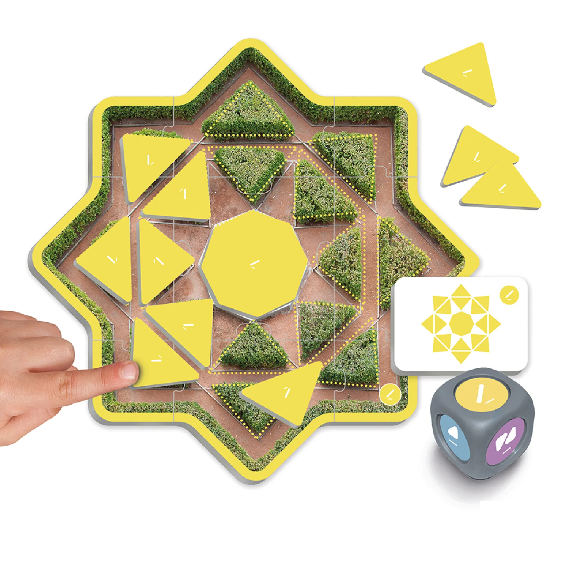 Lernspiel "Geometrische Formen in der Architektur erkennen", 65-tlg.