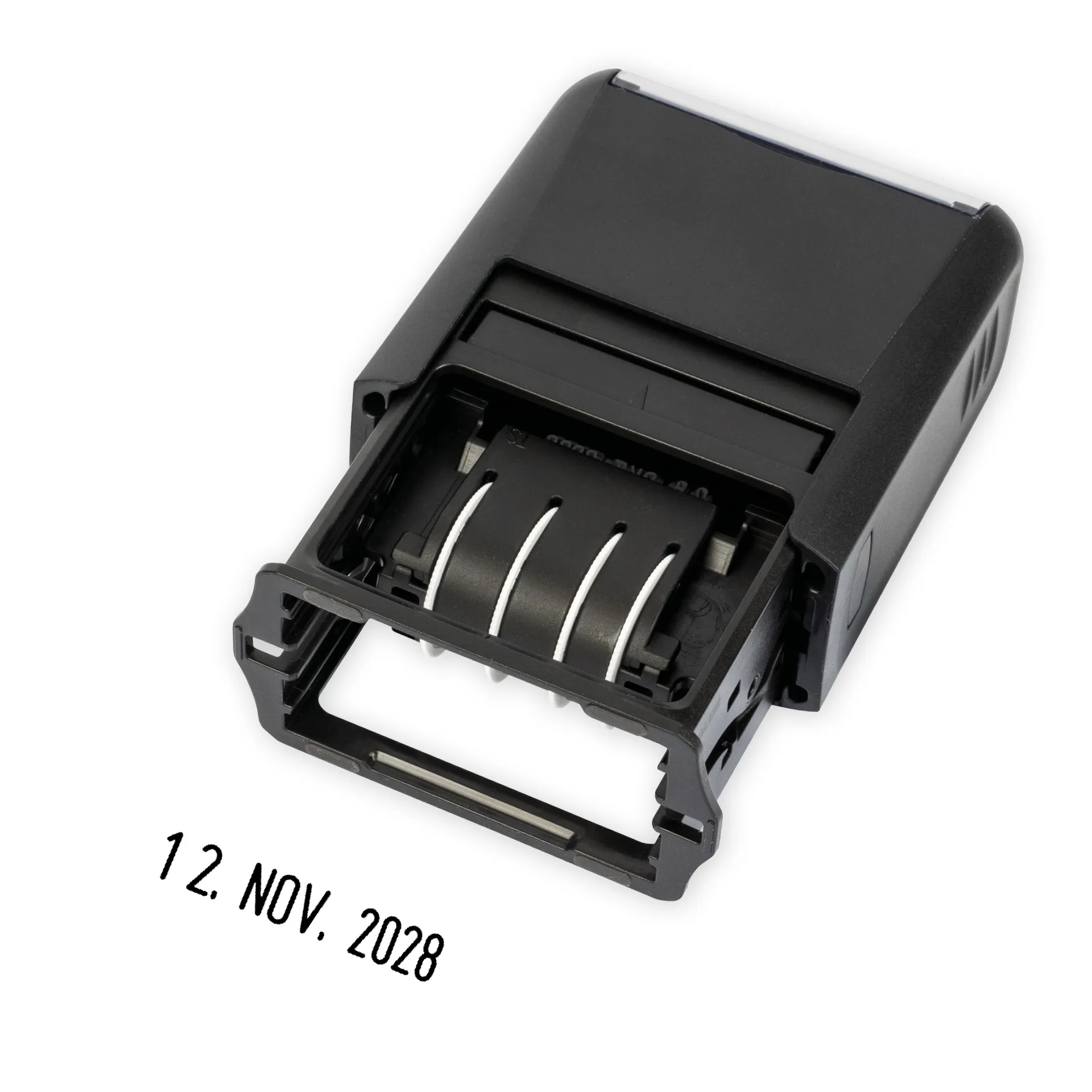 Datums-Stempel "medium", selbstfärbend, schwarz