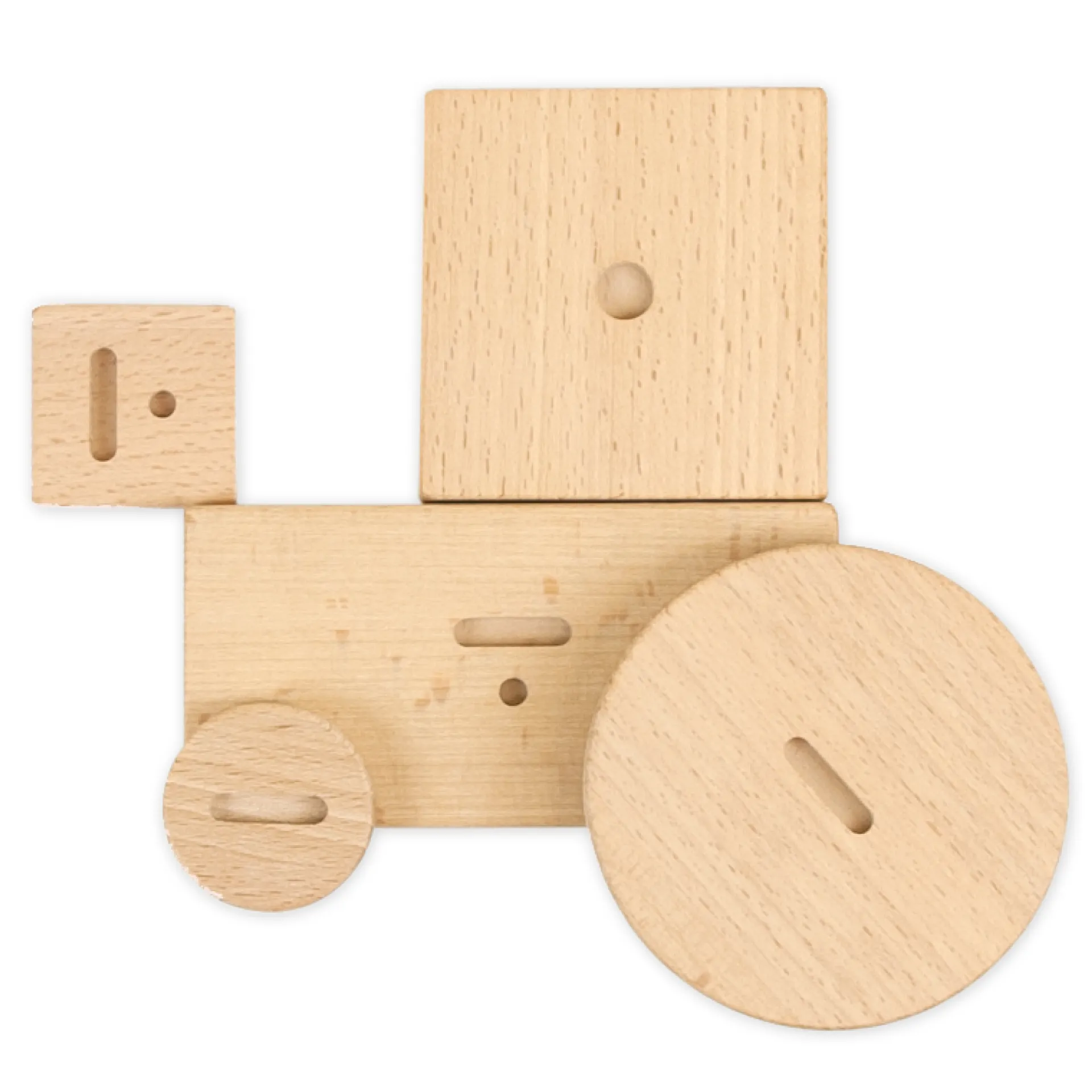 Logische Blöcke zum Tasten, 52-tlg.