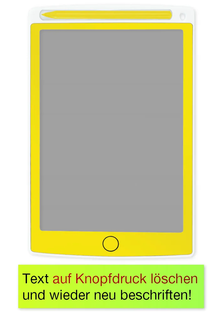 Digitale Schiefertafel TD "A4-XS", transparentes Display