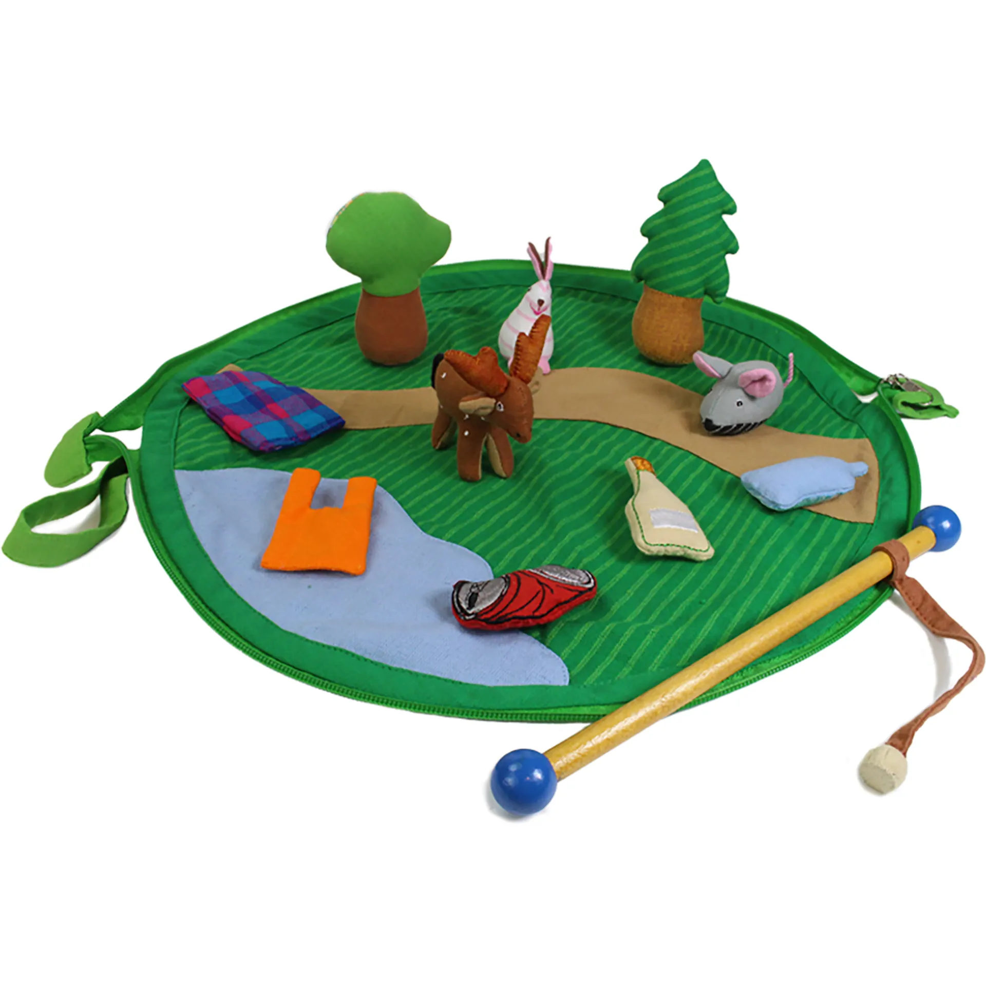 Spieltasche Müll sammeln