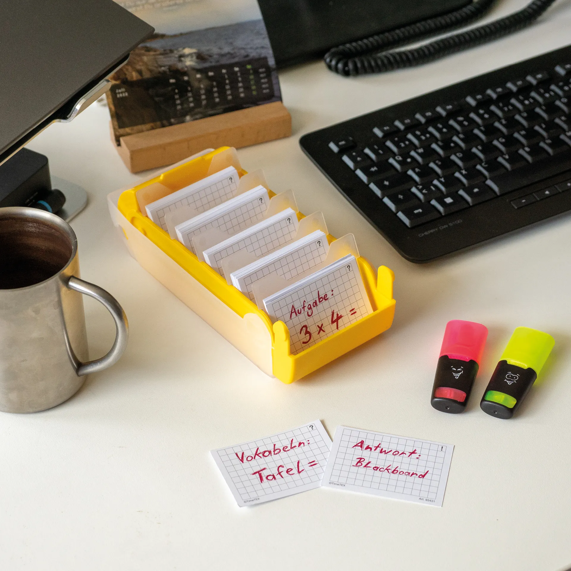 Karteikasten für A8 Kunststoff