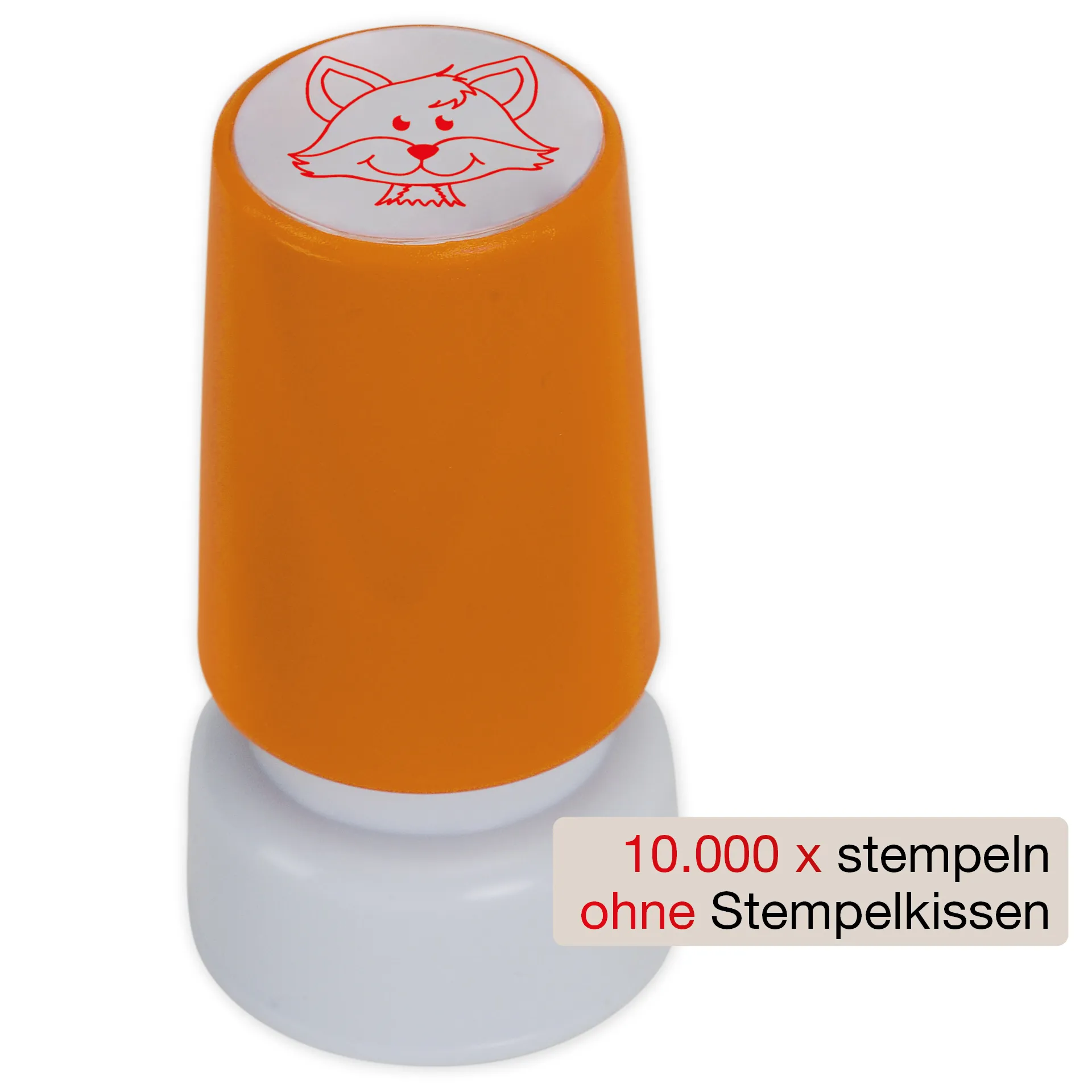 Siebdruck-Stempel "Perpetuum", "Fuchs"