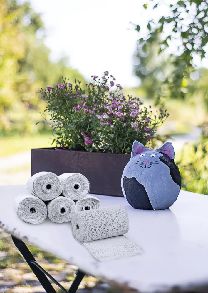 Gipsbinde Modelliergewebe 6cm x 3m 6 Rollen