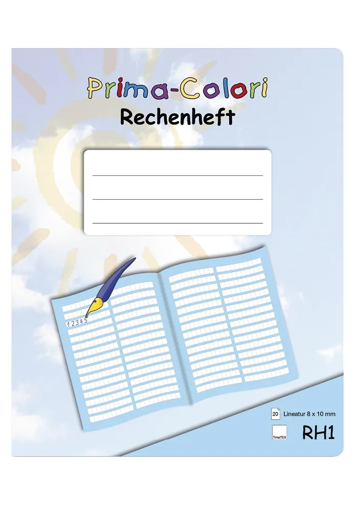 Prima-Colori Rechenheft RH1a