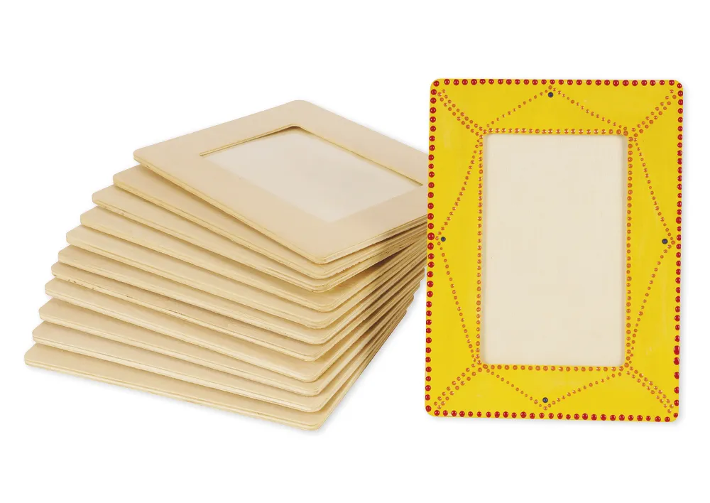 Holz-Bilderrahmen, 12 Stück