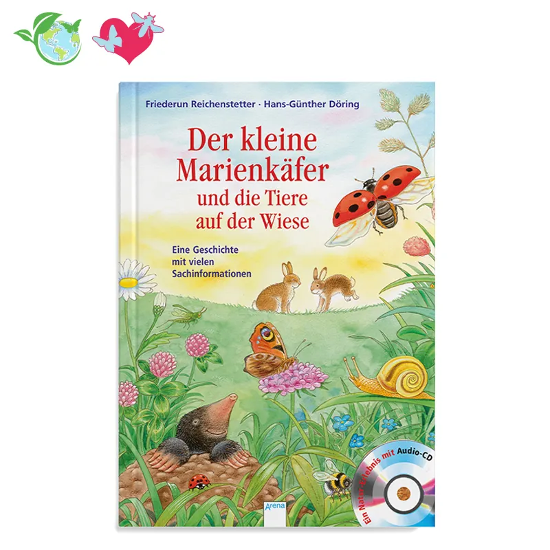 Eine Geschichte mit vielen Sachinformationen – Der kleine Marienkäfer und die Tiere auf der Wiese