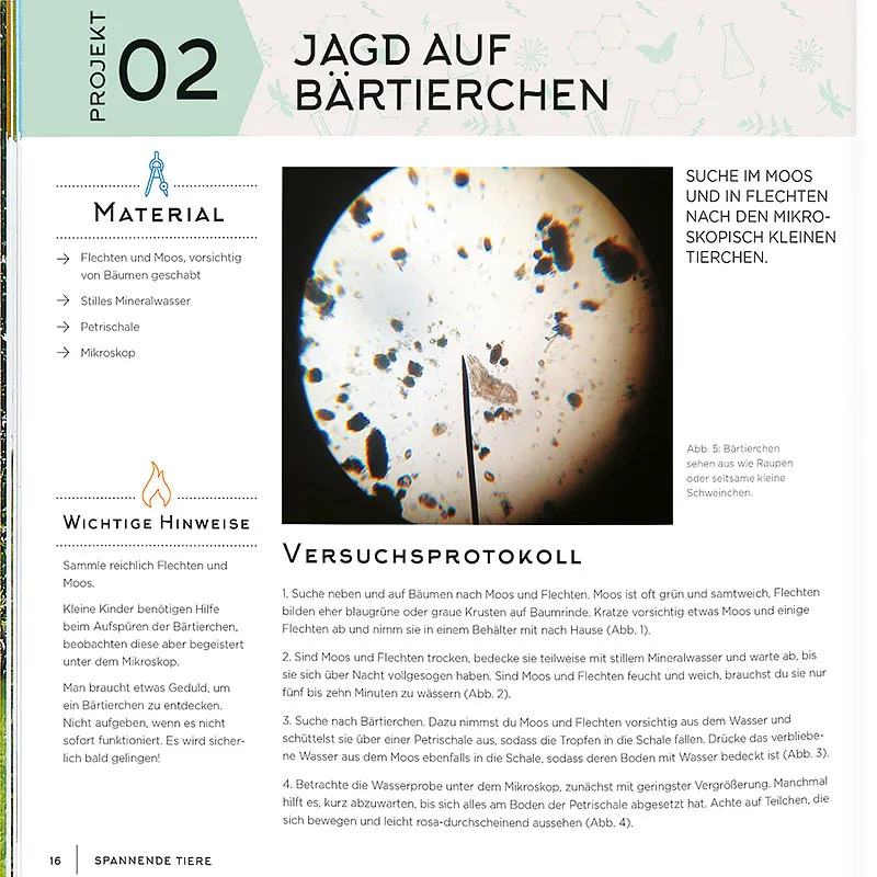 Die spannendsten Outdoor-Experimente