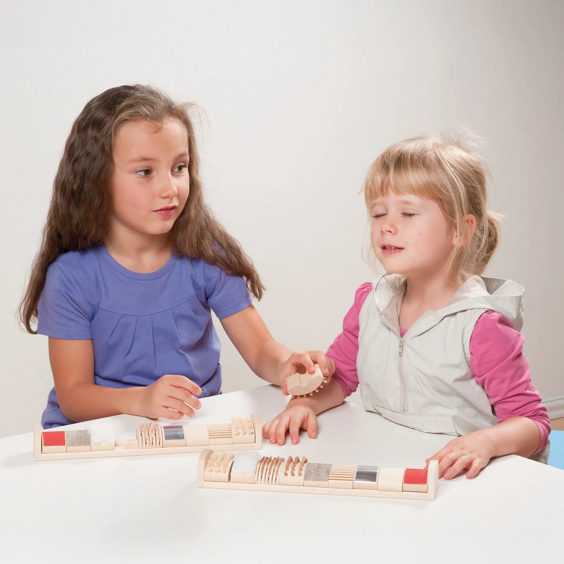 Streichelspiel mit 2 Einlegeleisten, 21-tlg.