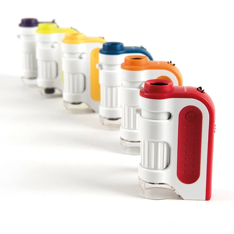 Taschenmikroskop (Gruppenset, 6 Stück)