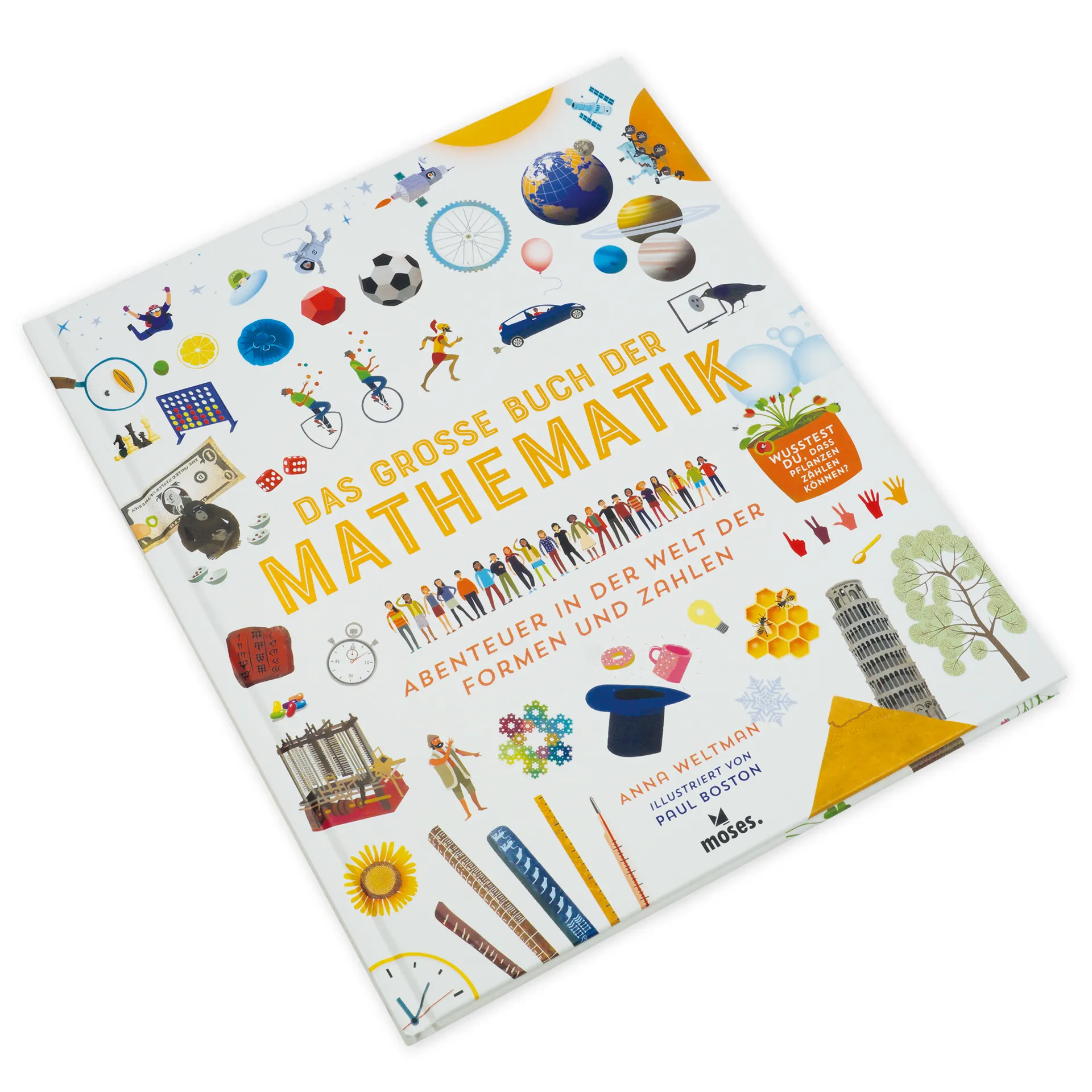 Buch "Das große Buch der Mathematik - Abenteuer in der Welt der Formen und Zahlen", 96 Seiten