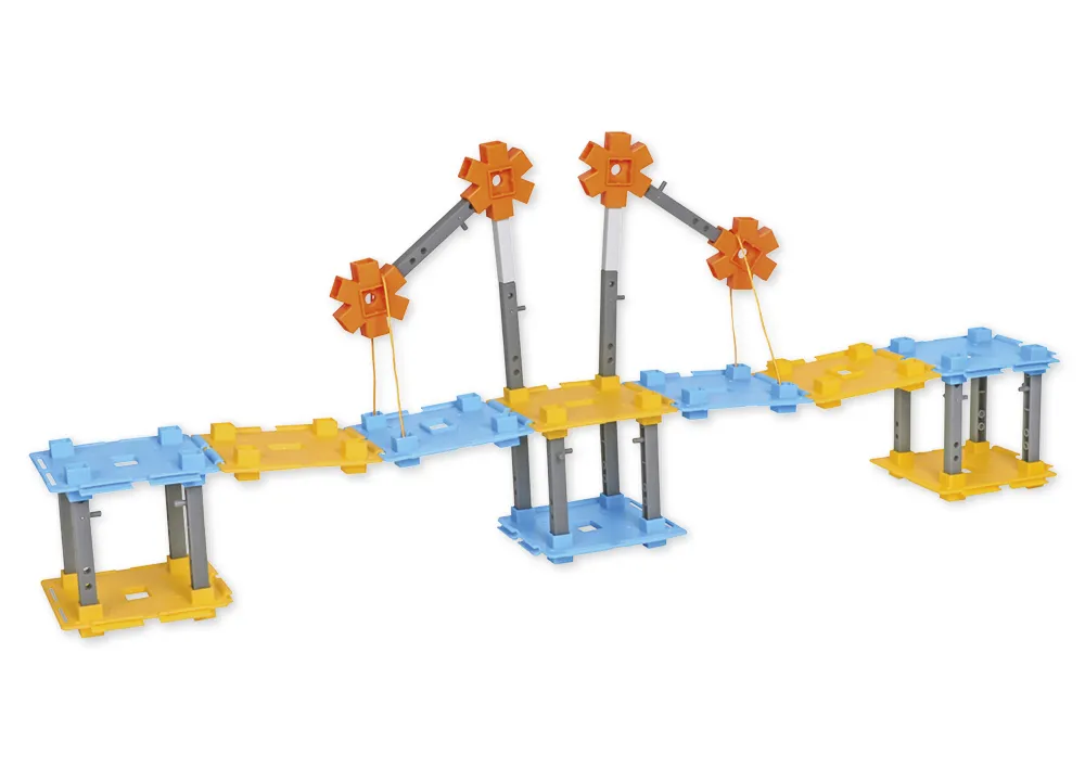 Konstruktions-Set "Brücken bauen", 72-tlg.