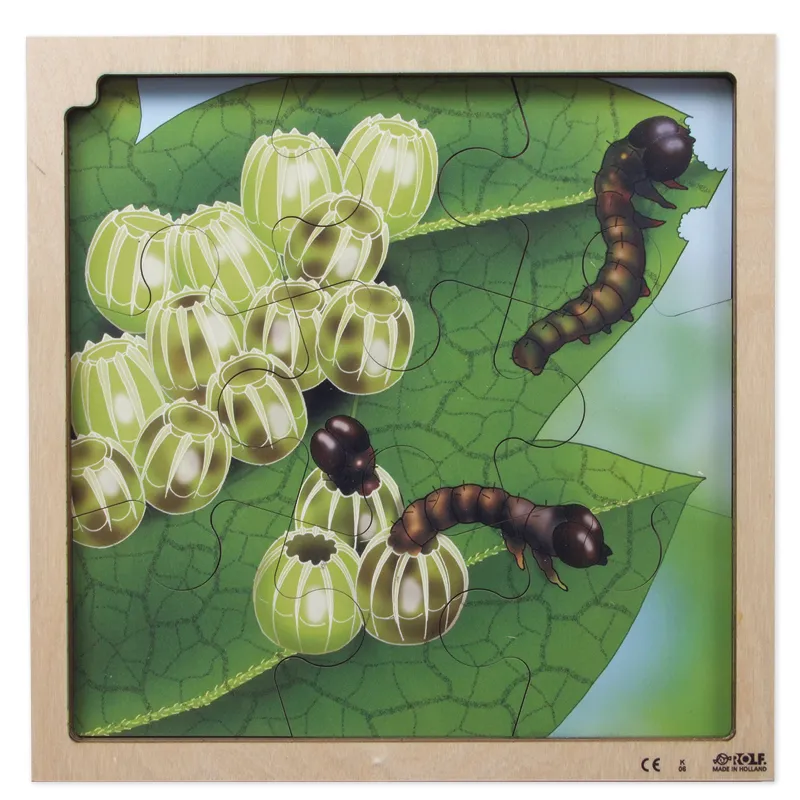 Schichten-Puzzle "Schmetterling" + gratis APP, 86-tlg.