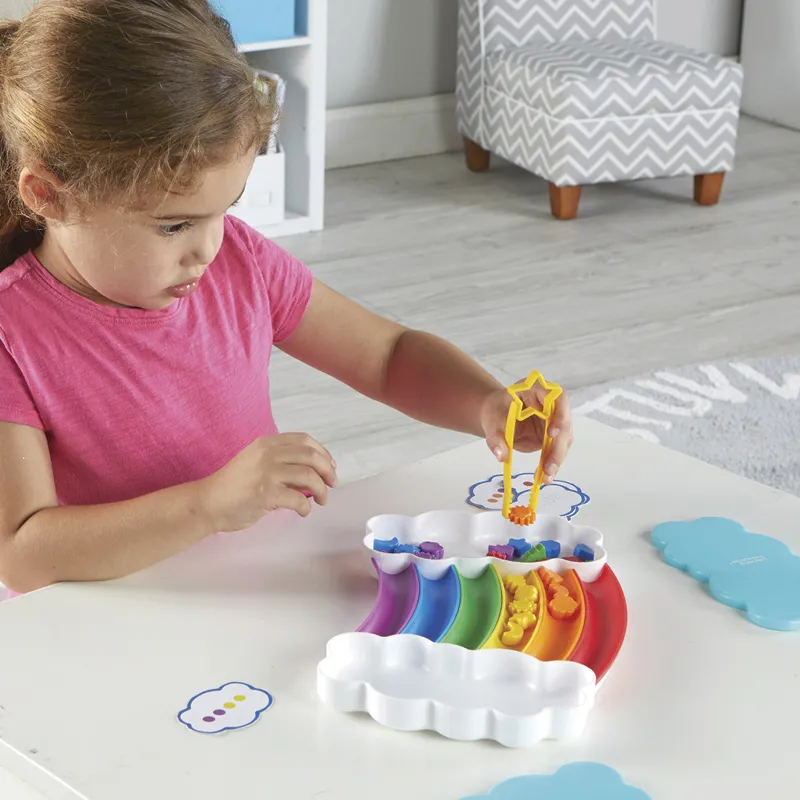 Sortier-Spiel "Regenbogen", 37-tlg.