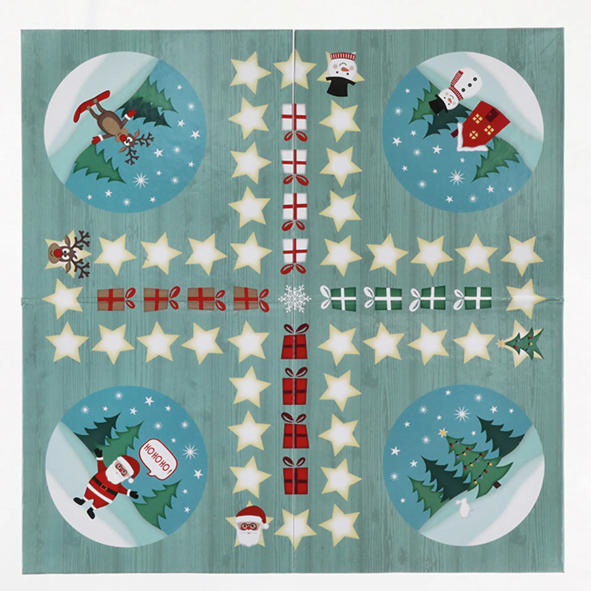 Brettspiel "XMAS", 18-tlg.