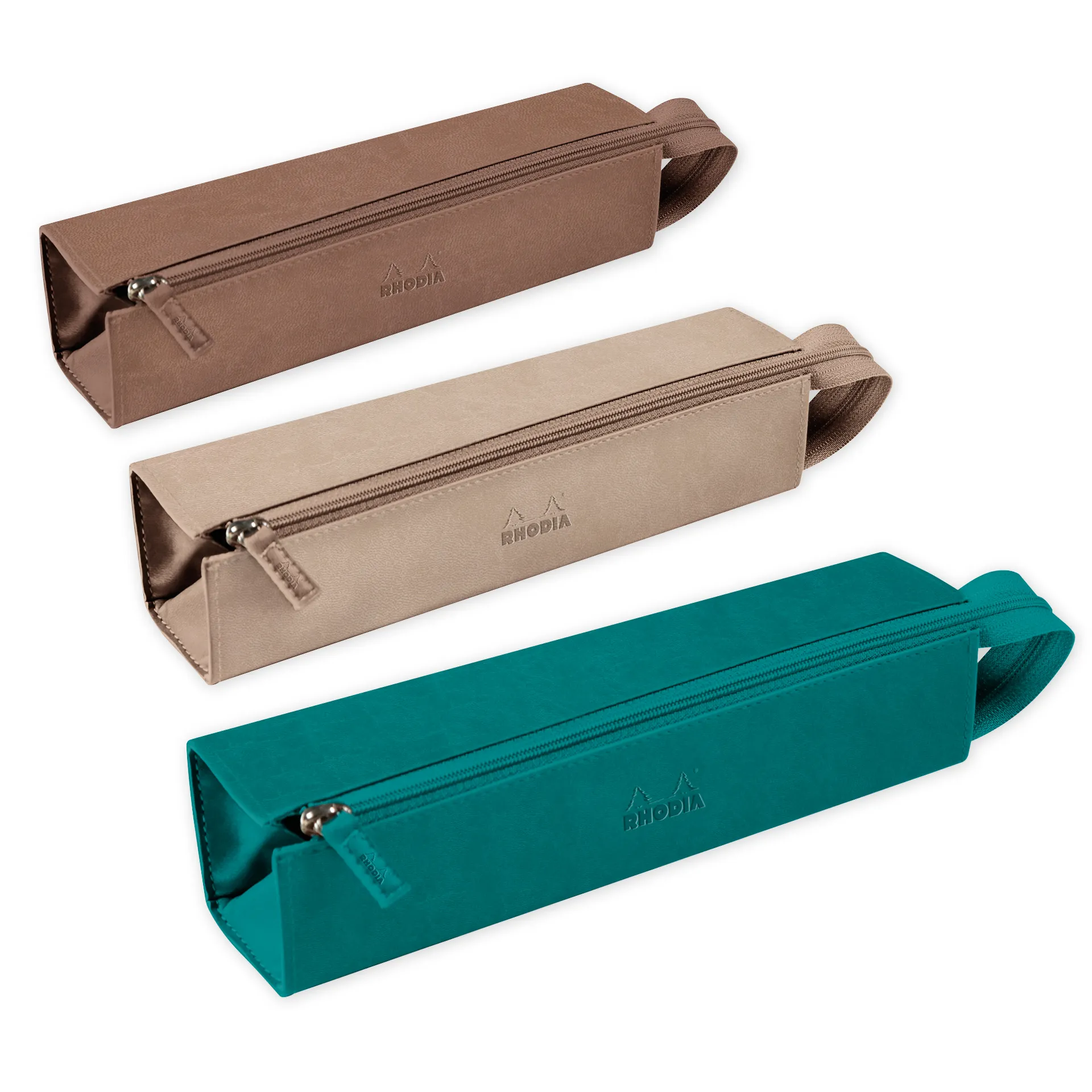 Hartschalen-Stiftmäppchen aus Kunstleder