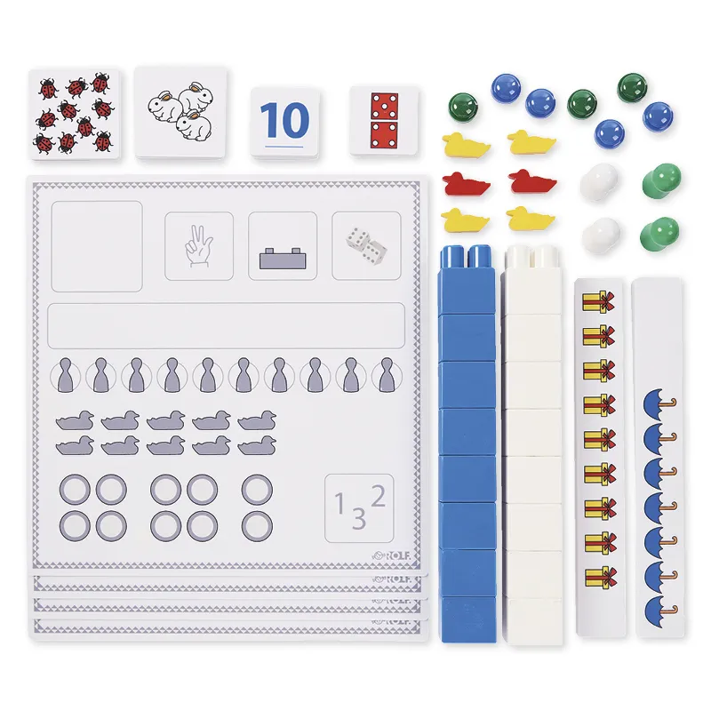 Lernspiel "Zähl bis 10", 135-tlg.