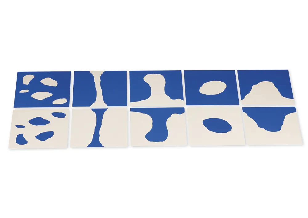 TimeTEX Karten Land und Wasser "Montessori Premium"