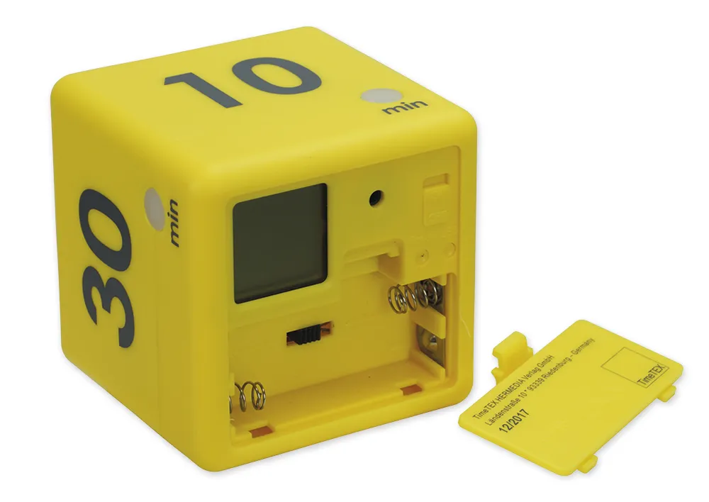 Zeitdauer-Würfel mit 4 Fix-Zeiten (10, 15, 20 & 30 Minuten)