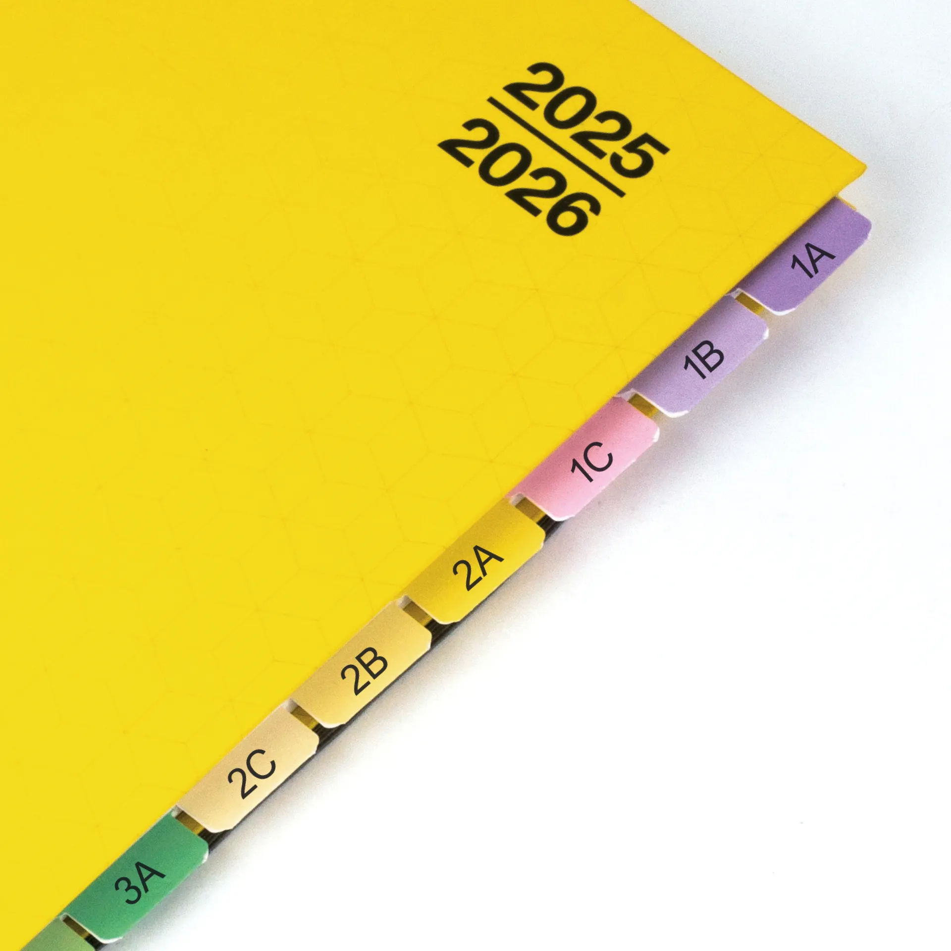 TimeTEX Register-Taben XL 23-tlg., selbstklebend, aus Karton-Papier