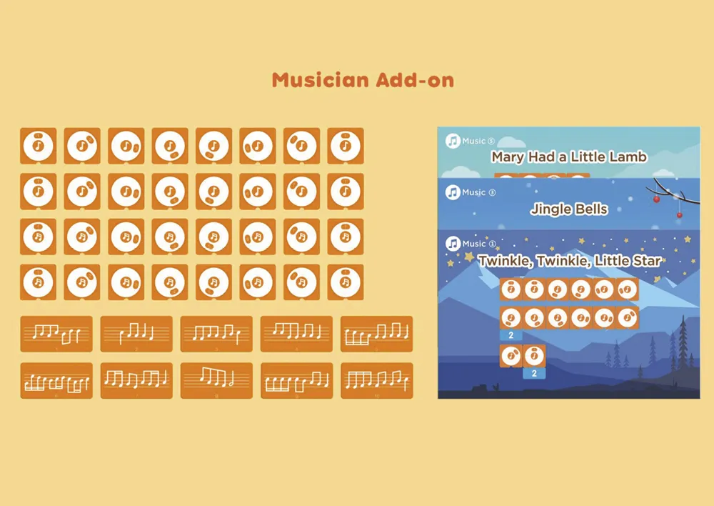 MatataLAB Erweiterung Musik, 45-tlg.