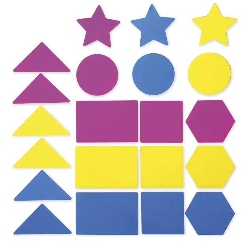 Acrylformen "Geometrische Flächen", 21-tlg.