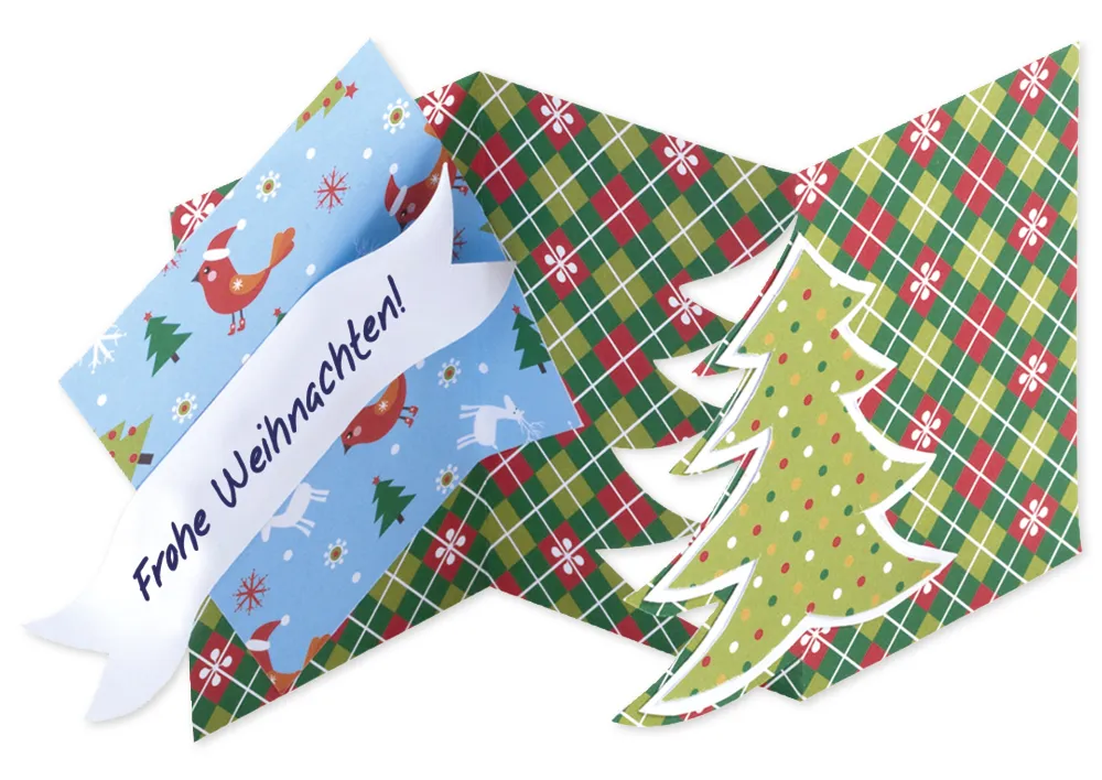 Block Motivkarton "Weihnachten" 24x34 cm, 20 Blatt