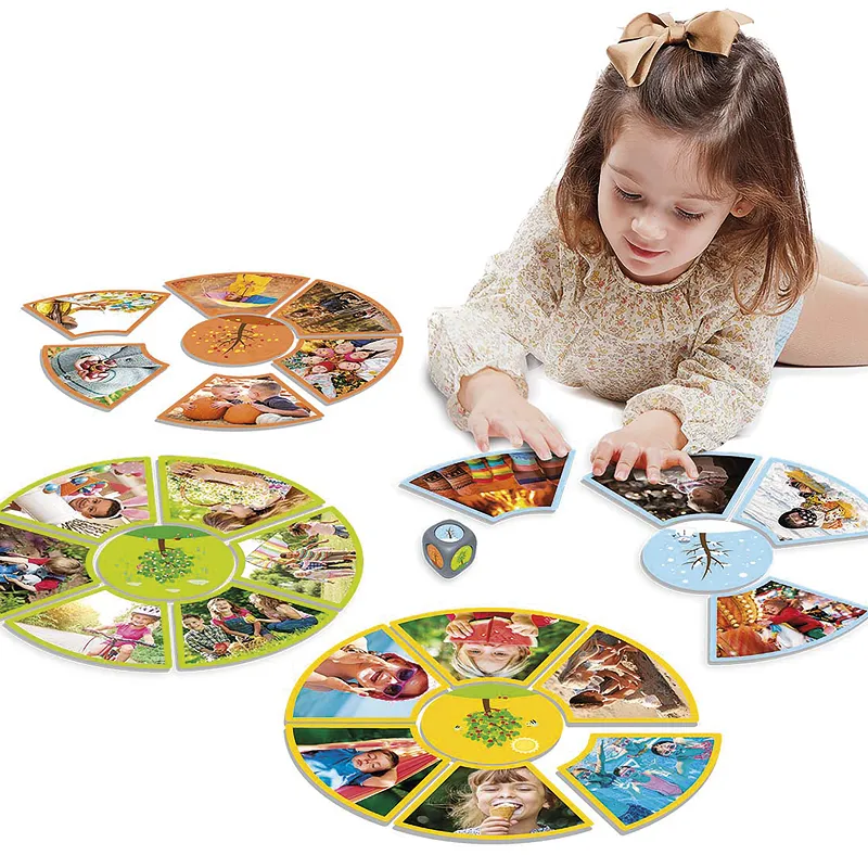 Lernspiel "Erlebe die Jahreszeiten", 29-tlg.