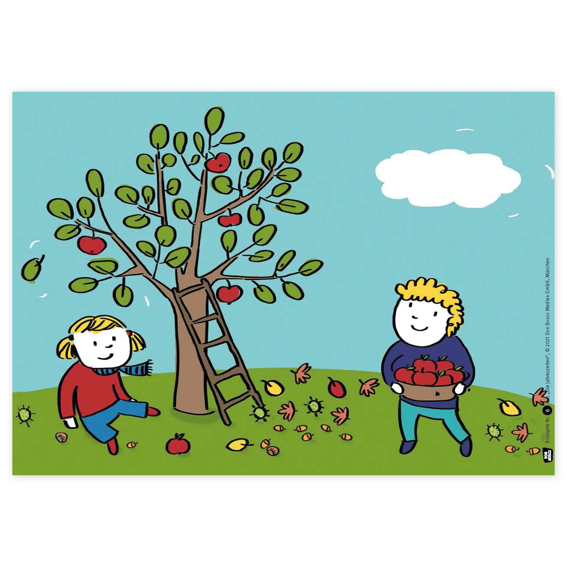 Bildergeschichten-Karten "Die Jahreszeiten", 9-tlg.