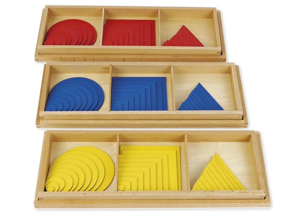 TimeTEX Kreise, Dreiecke und Quadrate "Montessori Premium"