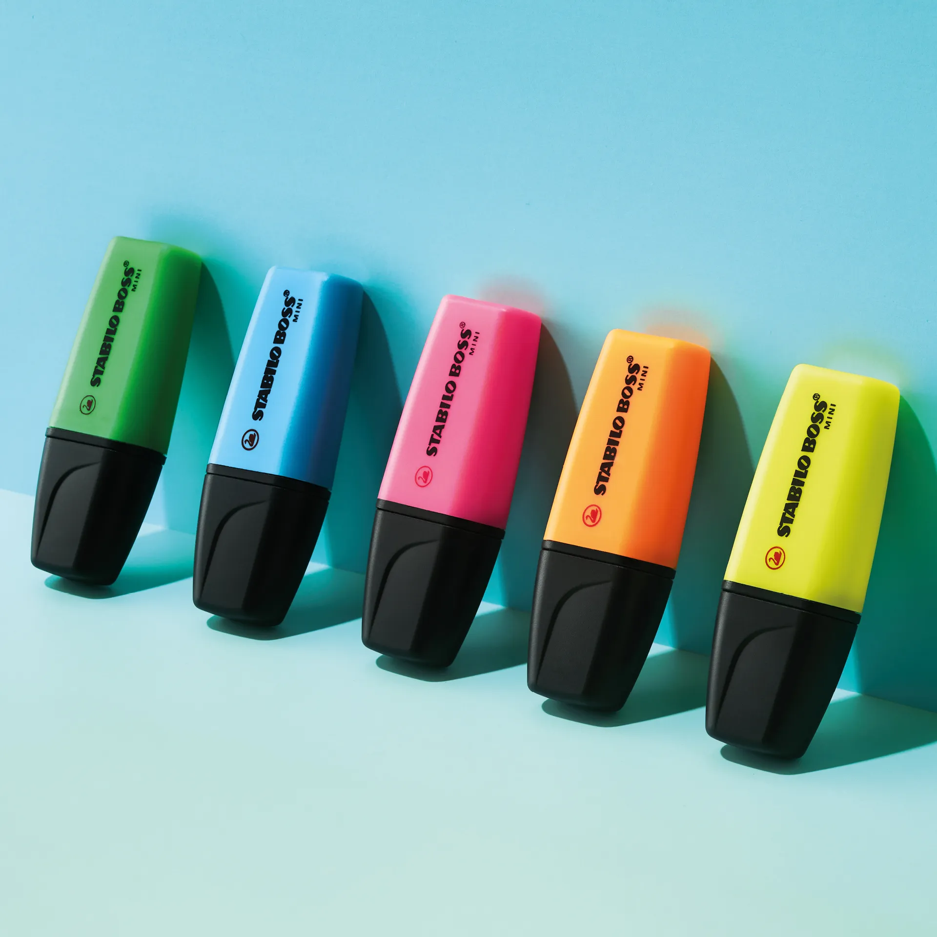 Stabilo Boss Mini Textmarker, 5-tlg.