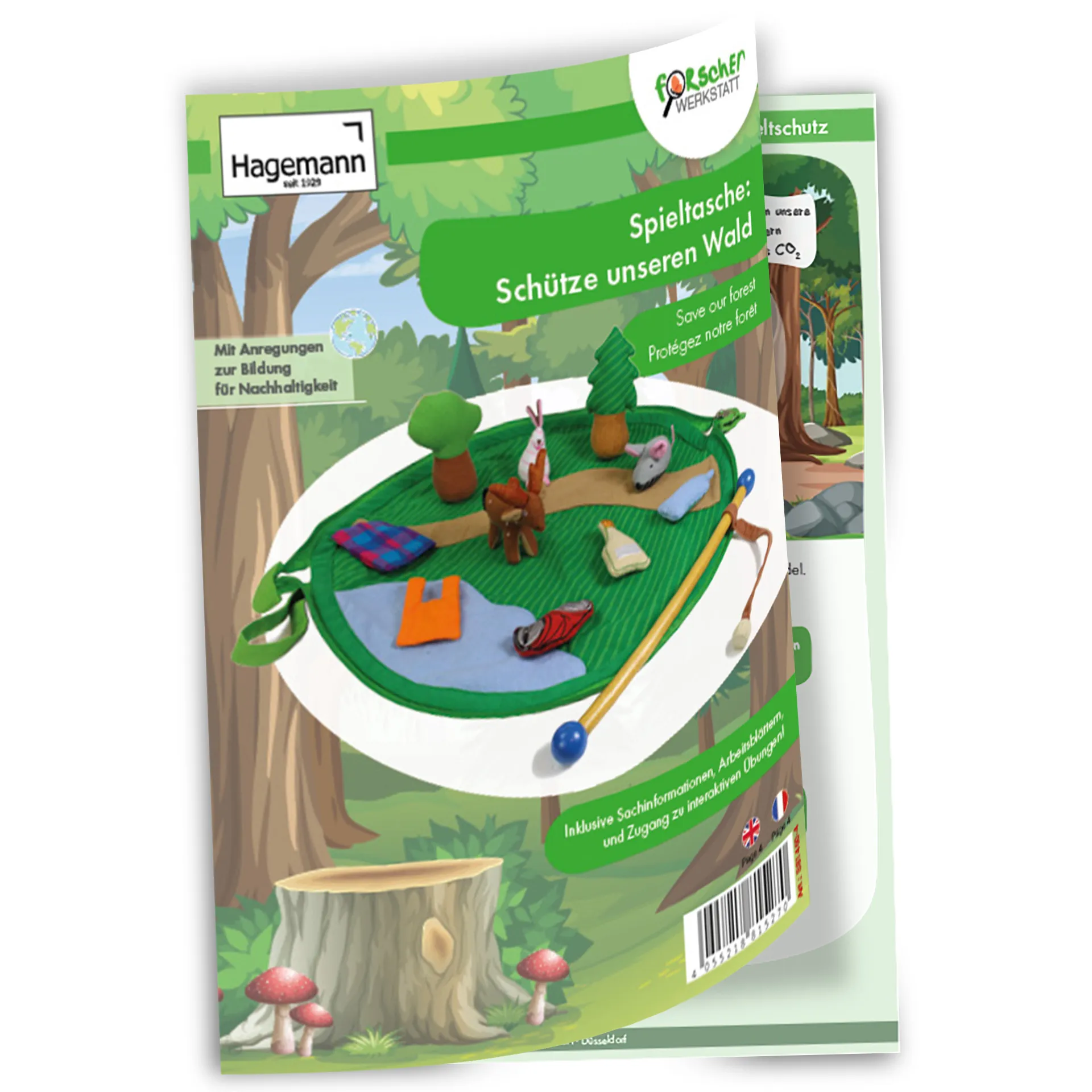 Spieltasche Müll sammeln