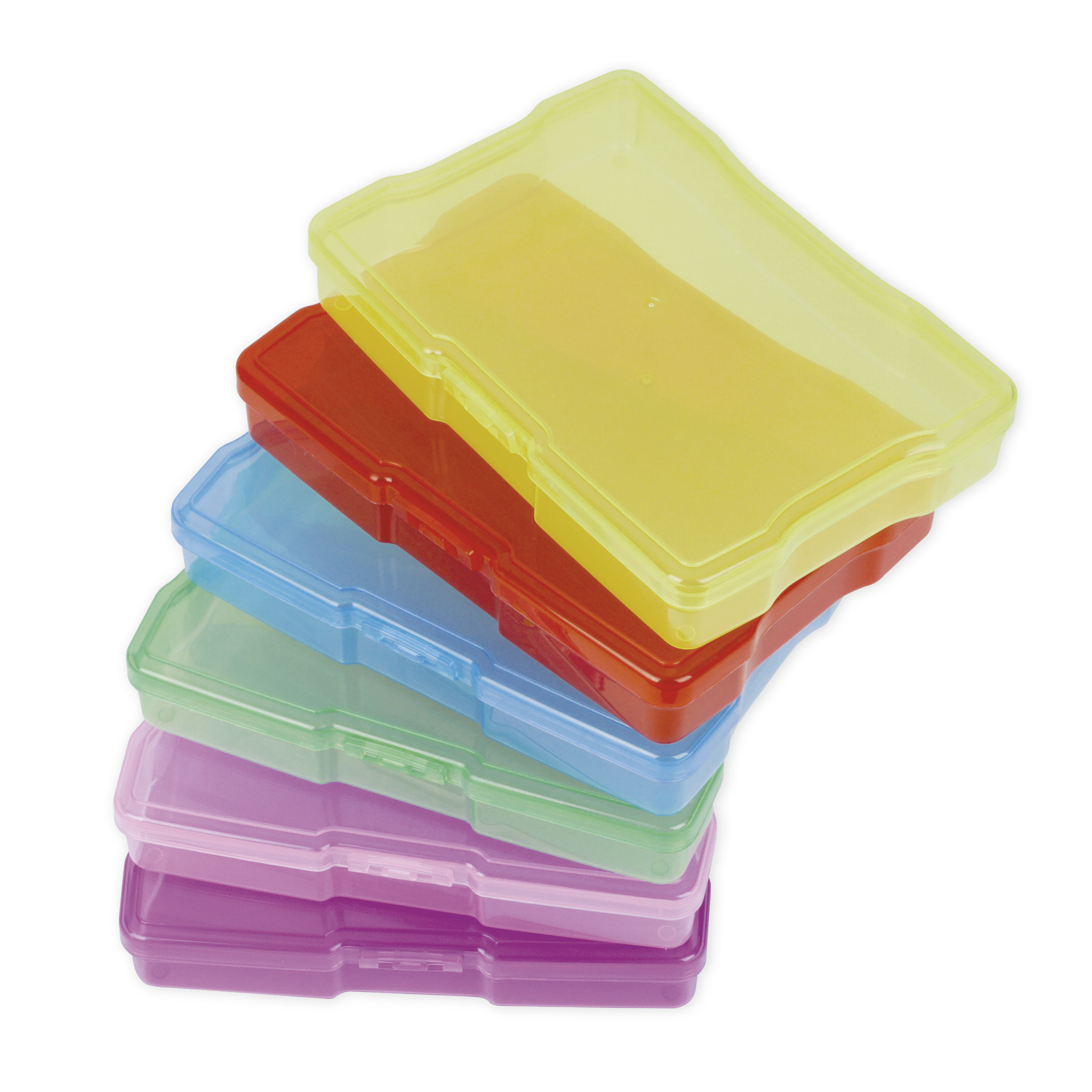 TimeTEX Farb-Boxen im Koffer, transparent, 13-tlg.