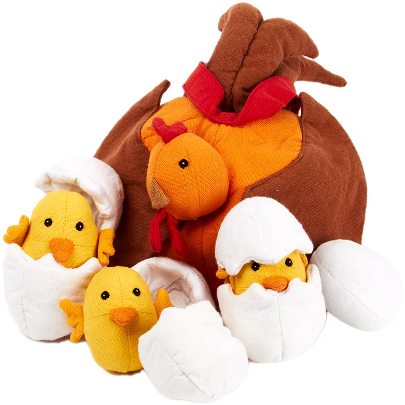 Stoffmodell Lebenszyklus Huhn mit Küken