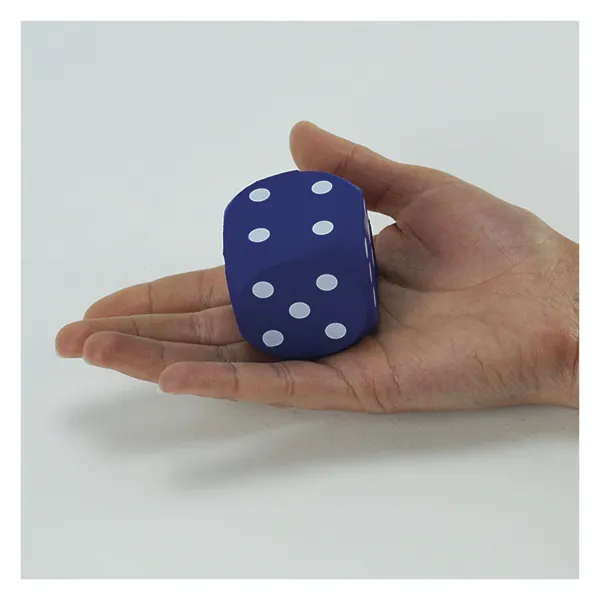 Set Flüster-Spielwürfel, 36-tlg., 4x4 cm, mit Augen, in Dose