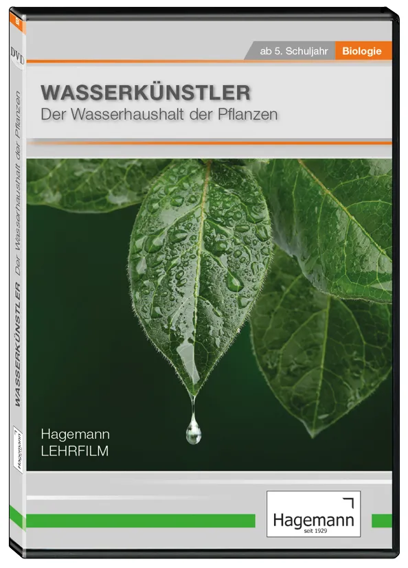 DVD-Lehrfilm Wasserkünstler-Der Wasserhaushalt der Pflanzen