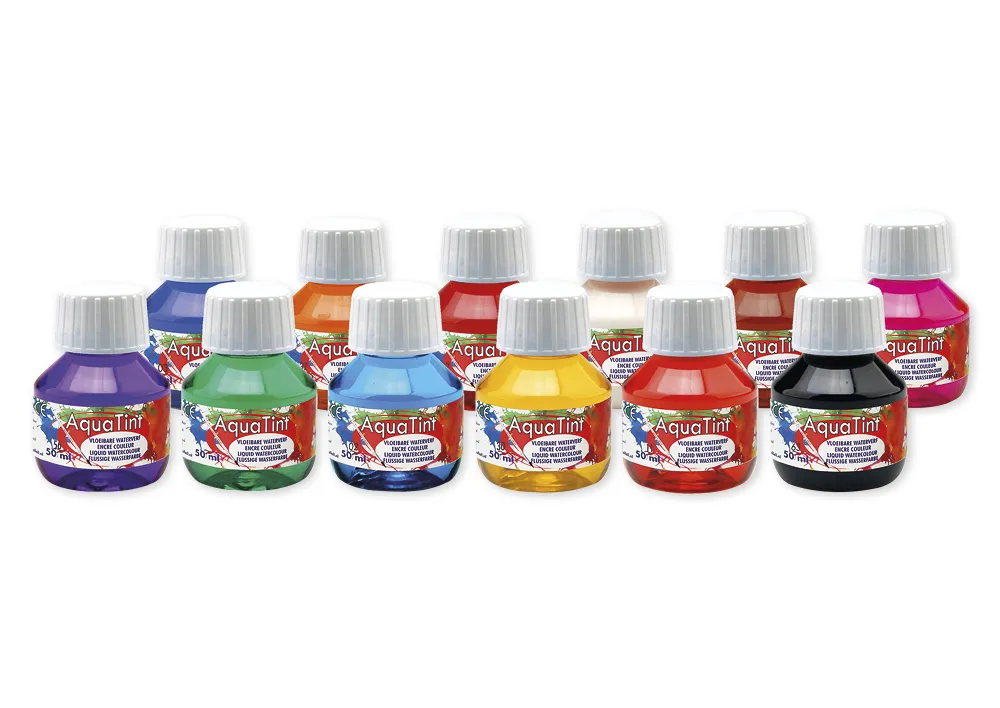 Set AquaTint à 50 ml, 12-tlg.