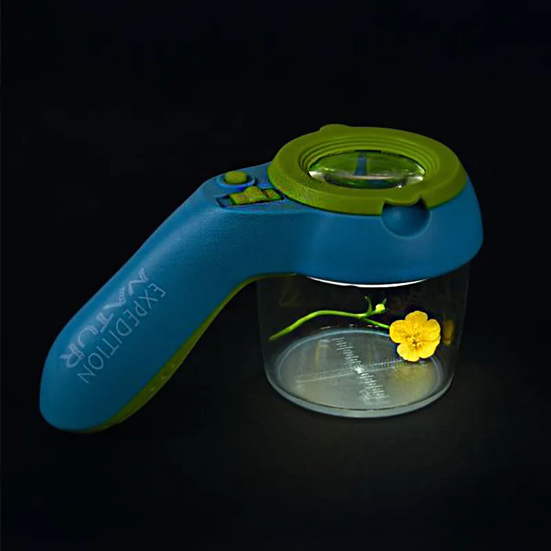 Becherlupe mit Licht