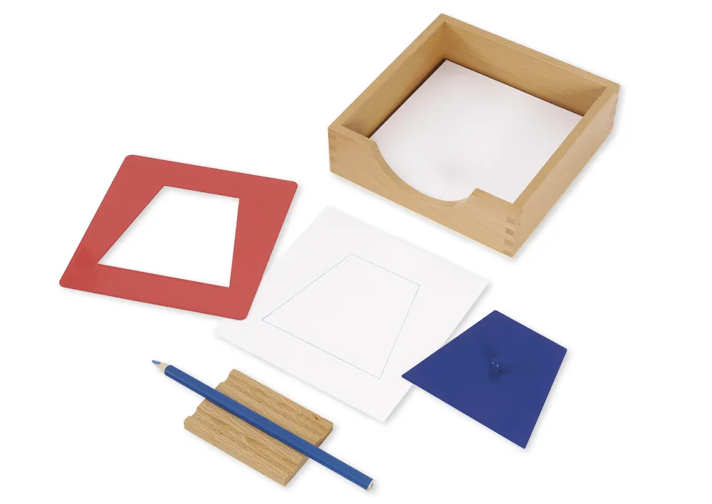 TimeTEX Ablage für 3 Bleistifte "Montessori Premium"