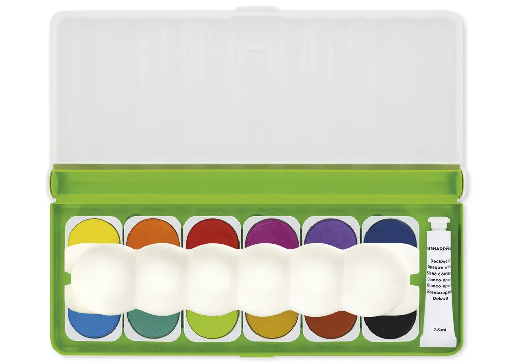 Eberhard Faber Deckfarbkasten Green Winner