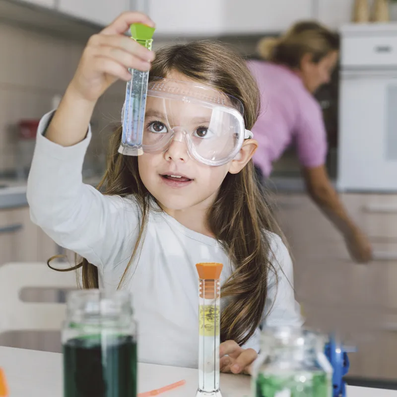 Reagenzgläser-Set im Tragegestell, 14-tlg.